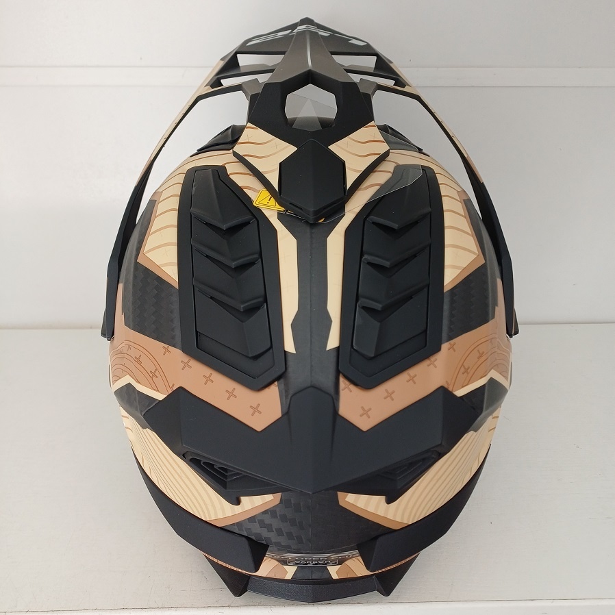 Enduro přilba LS2 Explorer C Trick Carbon - 6