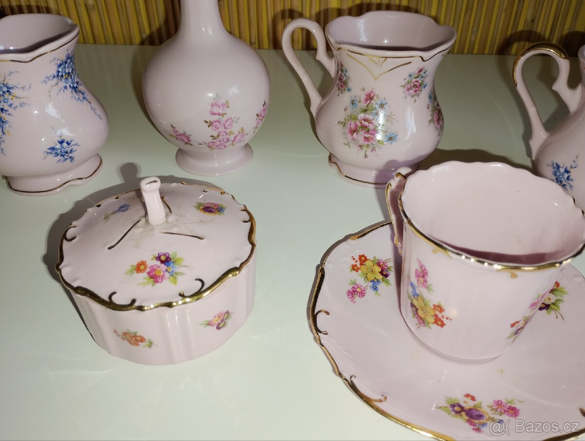 Porcelán růžový 14k - 6