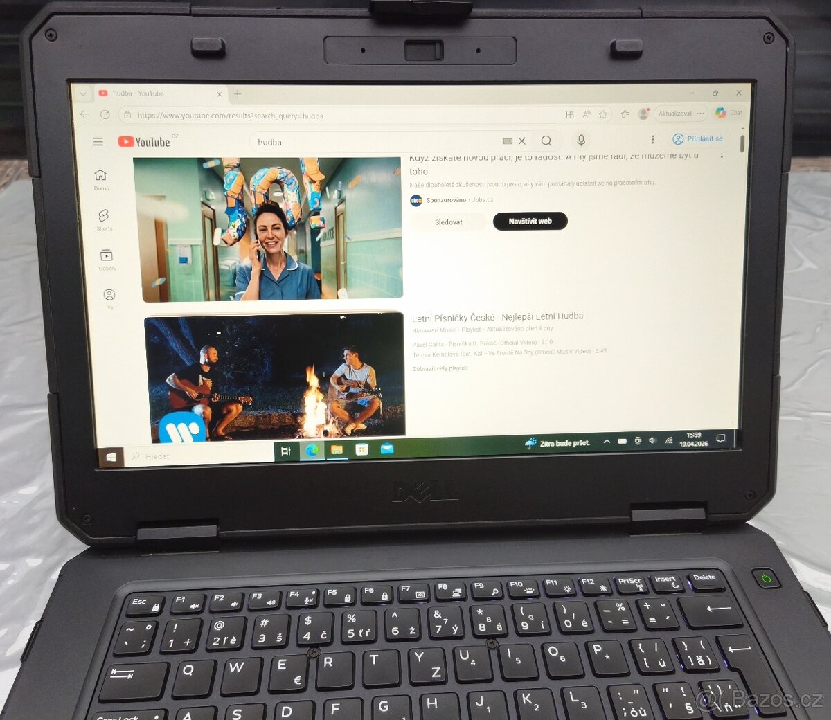 Dotykový odolný notebook Dell Latitude Rugged E5414 /8GB RAM - 6