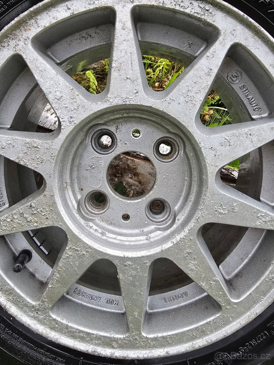 Alu kola 4×100 R14 - 6