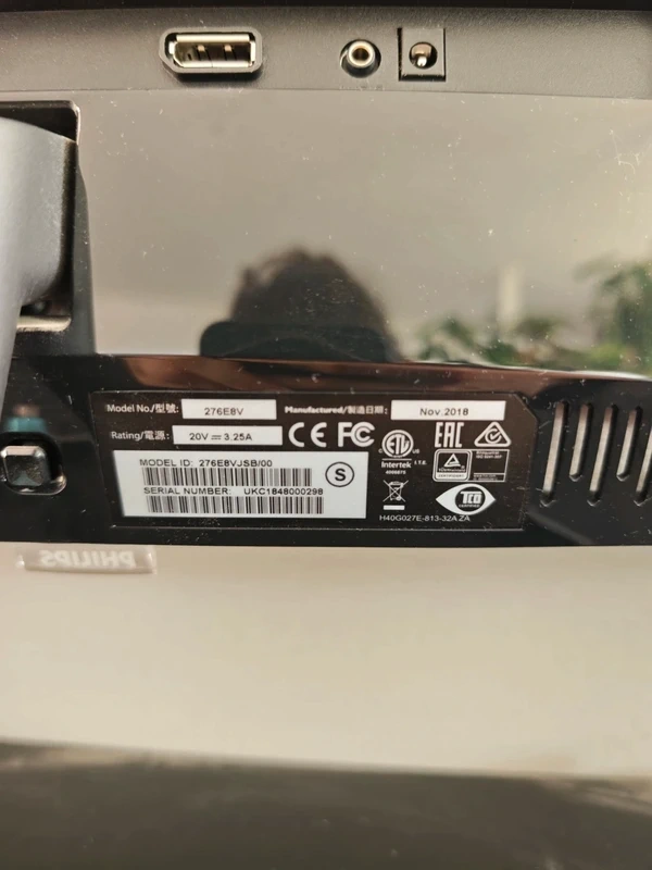4k 27'' Monitor Philips 276E8V - 6
