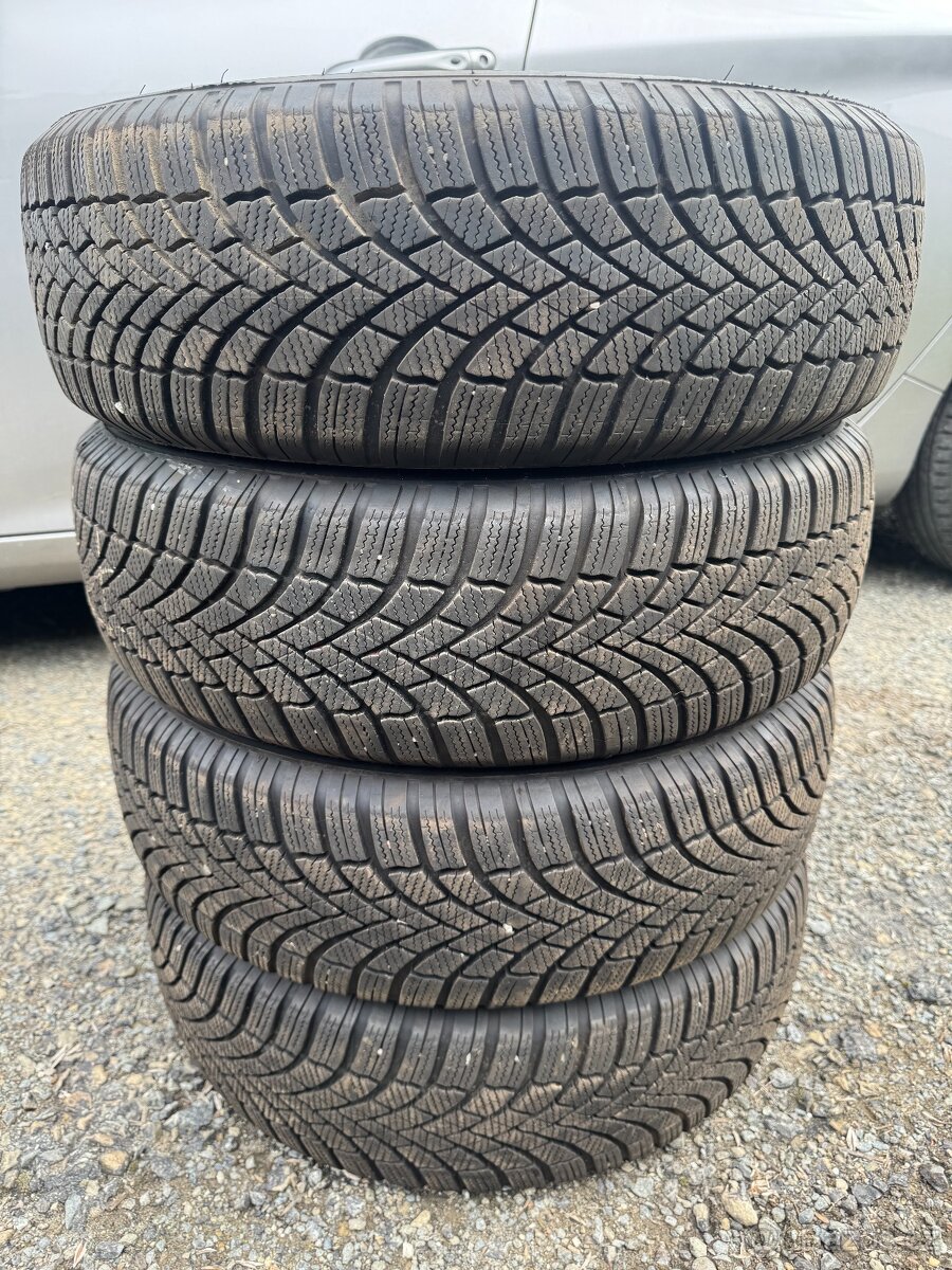 Zimní pneu Bridgestone 185/65/15 - 6