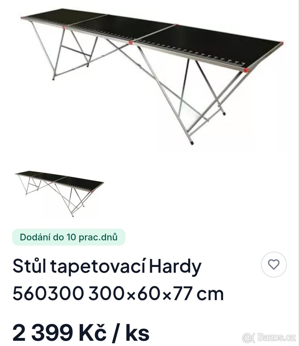 Tapetovací stůl - 6