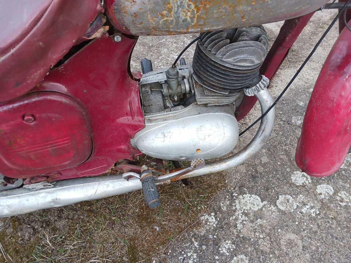 Jawa, čz 125,175 - 6