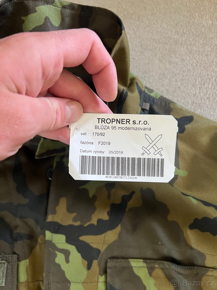 Maskáče vz.95 komplet - 6