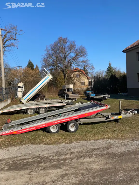 Přívěs autoprepravnik PrahaBerounKladnoUnhost - 6