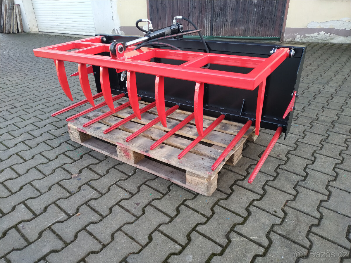 Drapákové vidle na smykový nakladač BOBCAT - 6