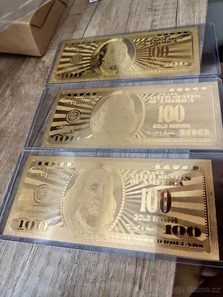 24 karatu. USA. $100 - 6