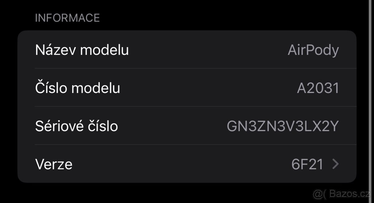 Originální Apple Aipods - 6