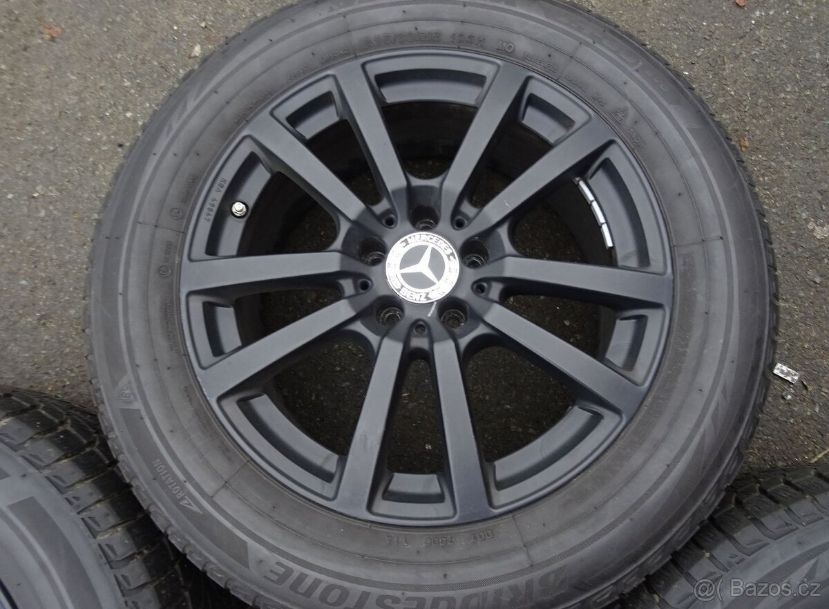 Alu disky na Mercedes GLC, 18", 5x112,ET 38, zimní sada - 6