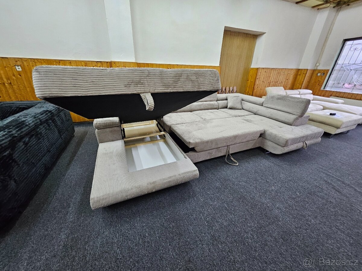 SEDACÍ SOUPRAVA TVARU - U - 6