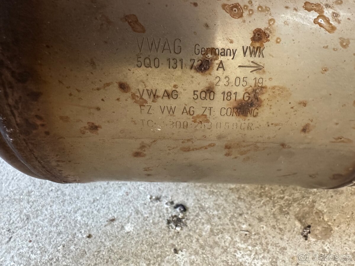 OPF Filtr VW Golf GTI 2019 - 6