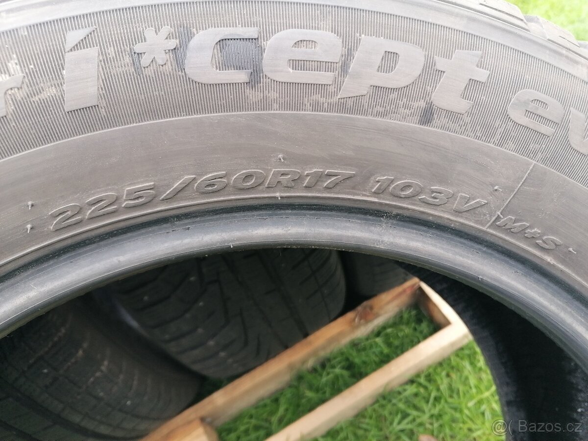 4ks zimních pneu 225/60r17 103V - 6