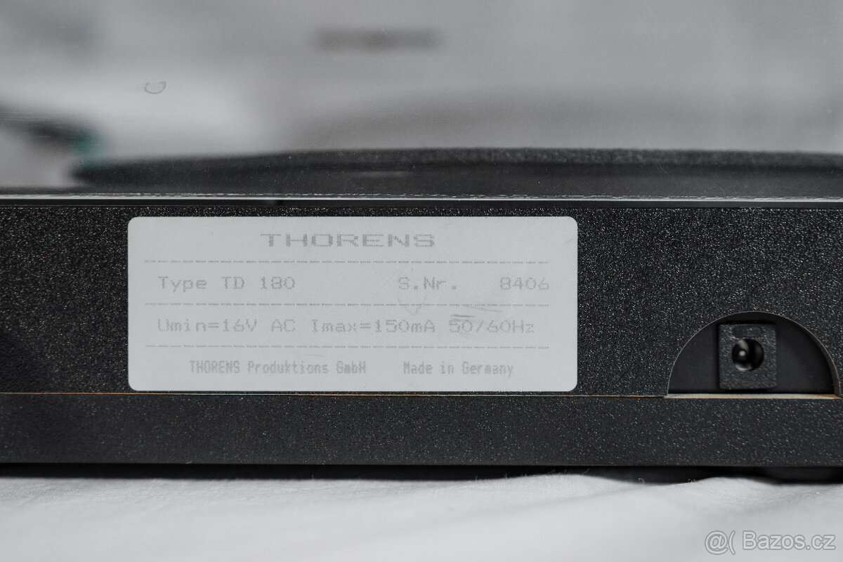 Gramofon Thorens TD 180 - 6