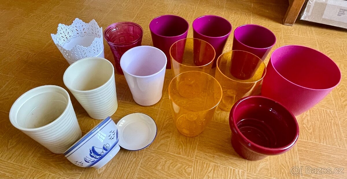 Barevné květináče pro pokojové rostliny - 6