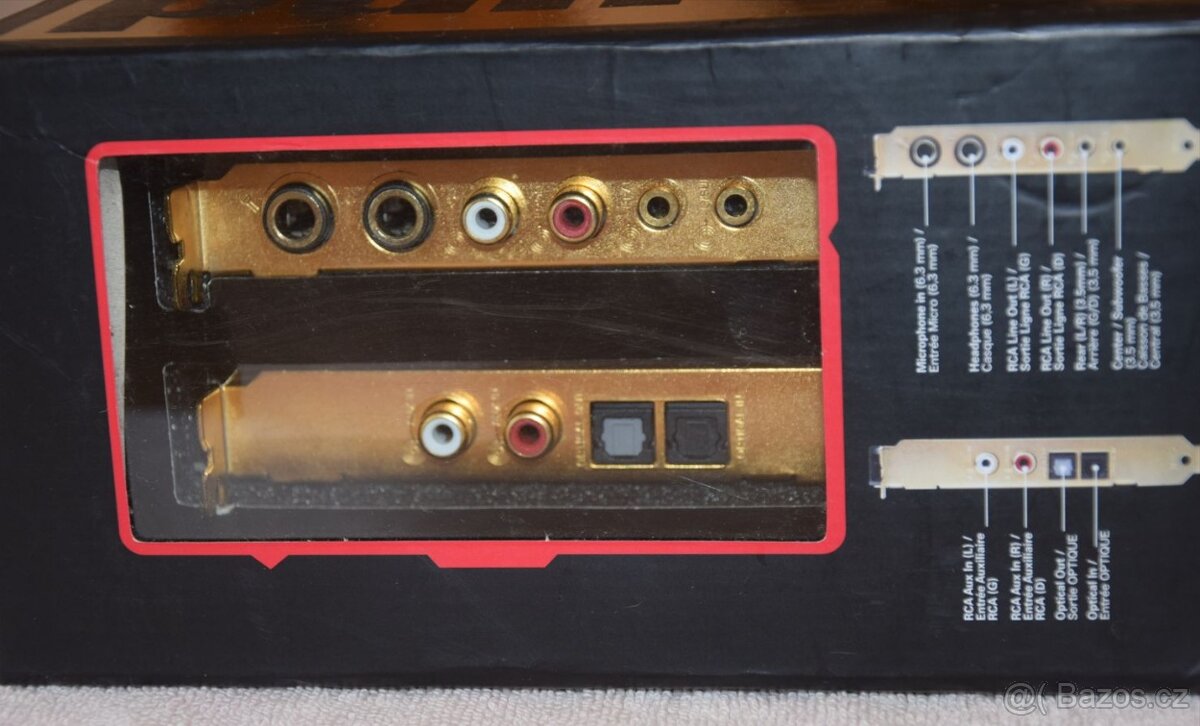 Creative Sound Blaster ZXR PCI-Express zvuková karta 5.1 - 6