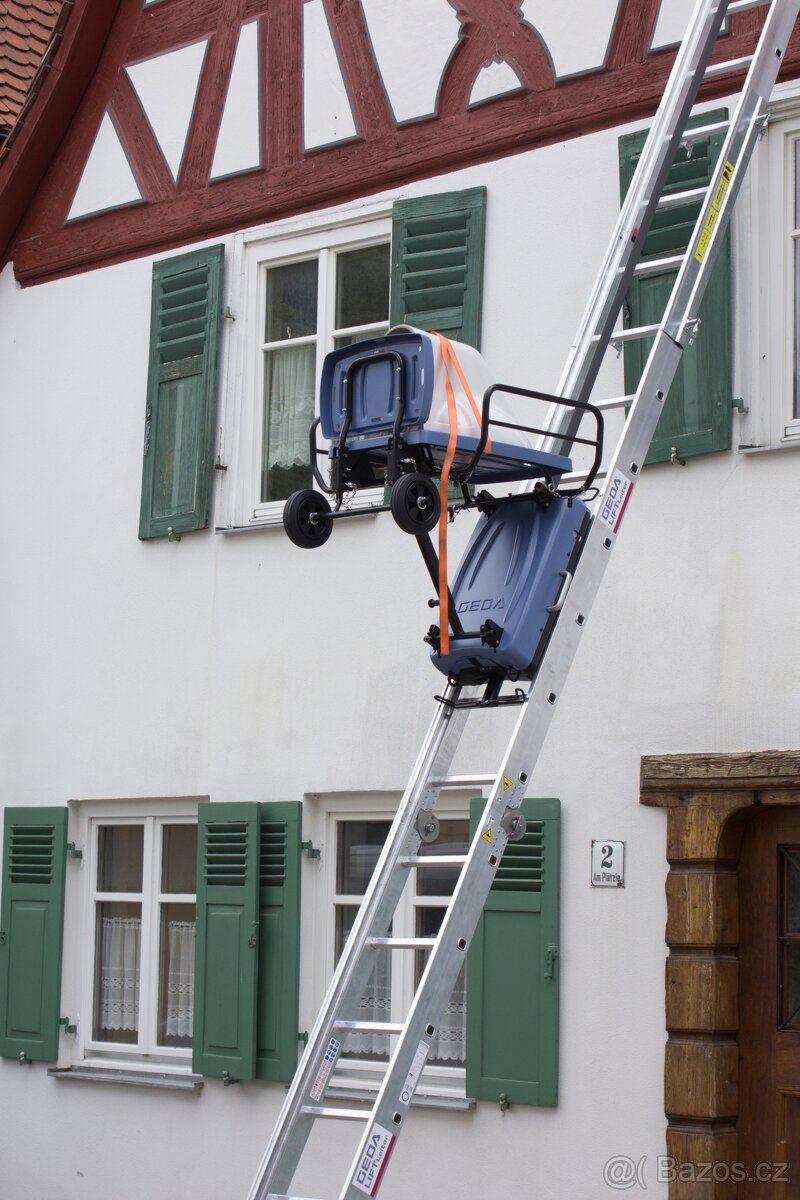 Výtah bateriový GEDA AKKU-LIFT WLAN 120 SET až 10metrů WiFi - 6