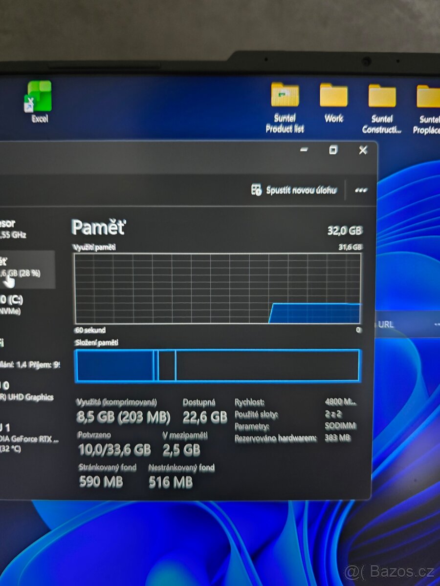 Herní notebook ASUS ROG Strix G16/i7/RTX 4060/32GB RAM/1TB - 6