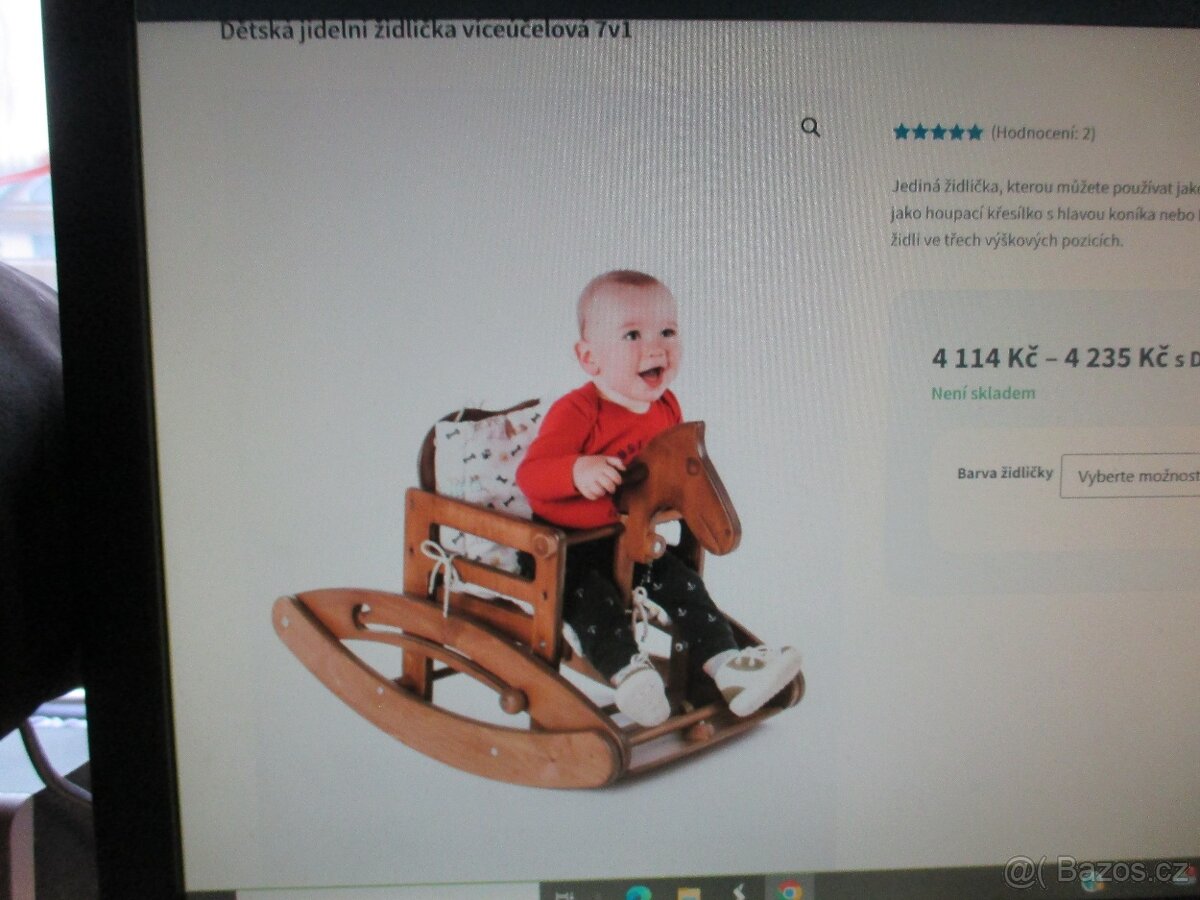 Víceúčelová dětská židlička - 6