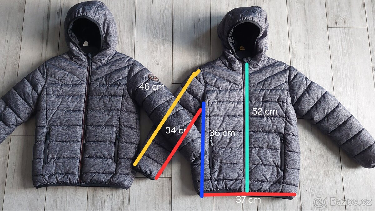 Oboustranná dětská zimní bunda C&A - 6