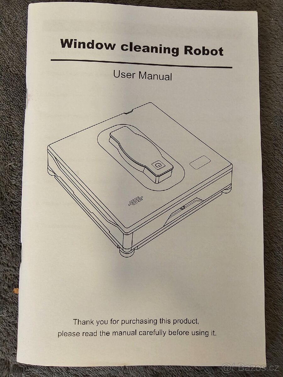 ROBOT MYČKA NA ČIŠTĚNÍ OKEN - 6