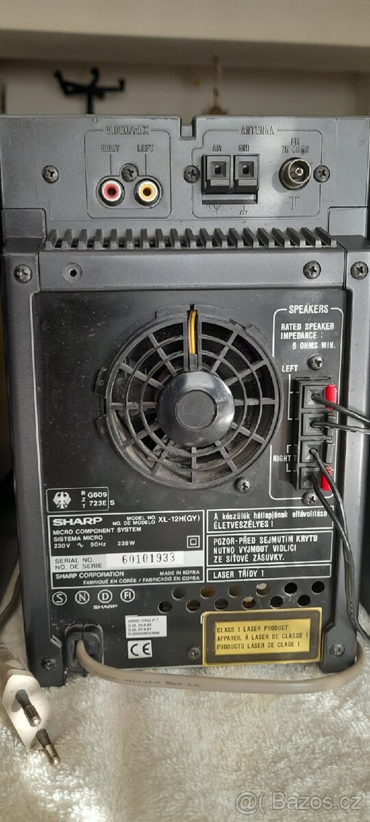 MICKRO COMPONENT SYSTEM SHARP XL- 12 H (GY) - 6