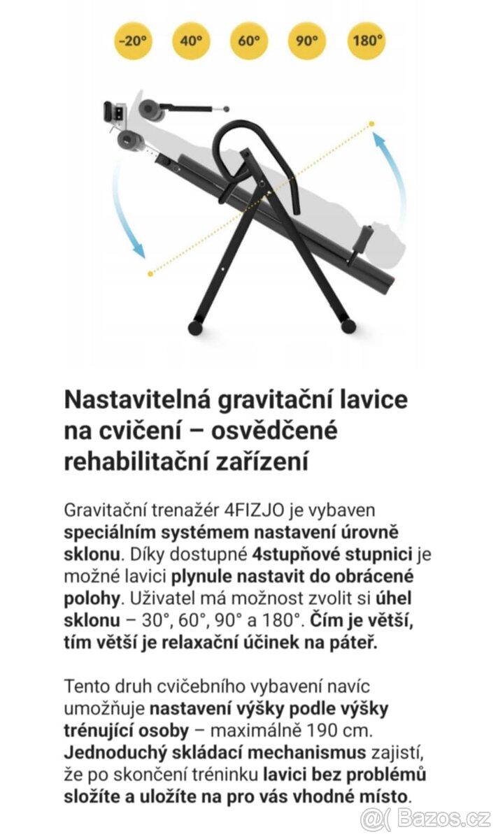 Gravitační lavice - 6