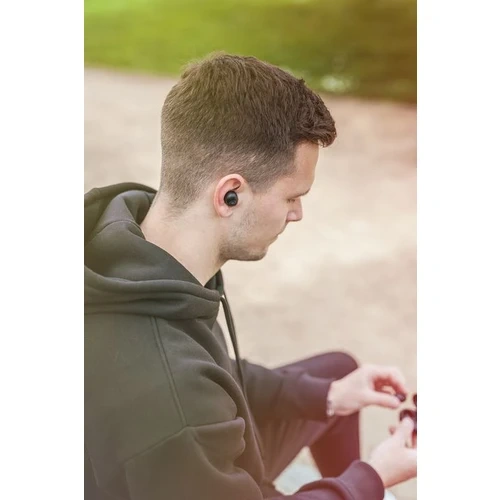 Sluchátka GoGEN TWS Crowd černé - 6