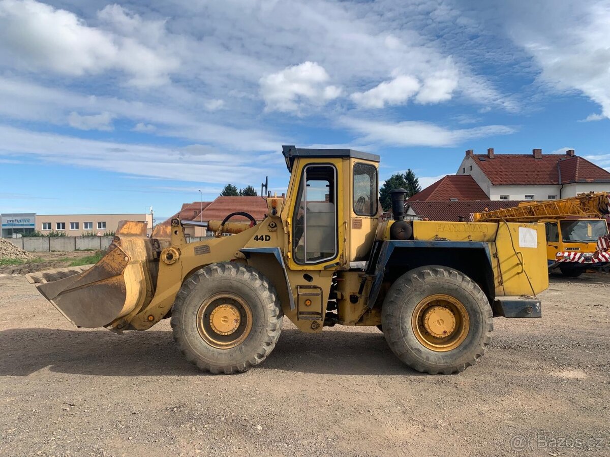 Hanomag 44d - kolový čelní nakladač - 6