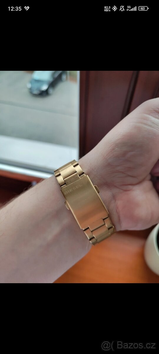 Diesel Griffed DZ4522 Gold - 6