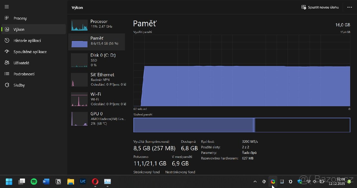HP envy x360 13' 16 GB, AMD Radeon (poškozený) - 6