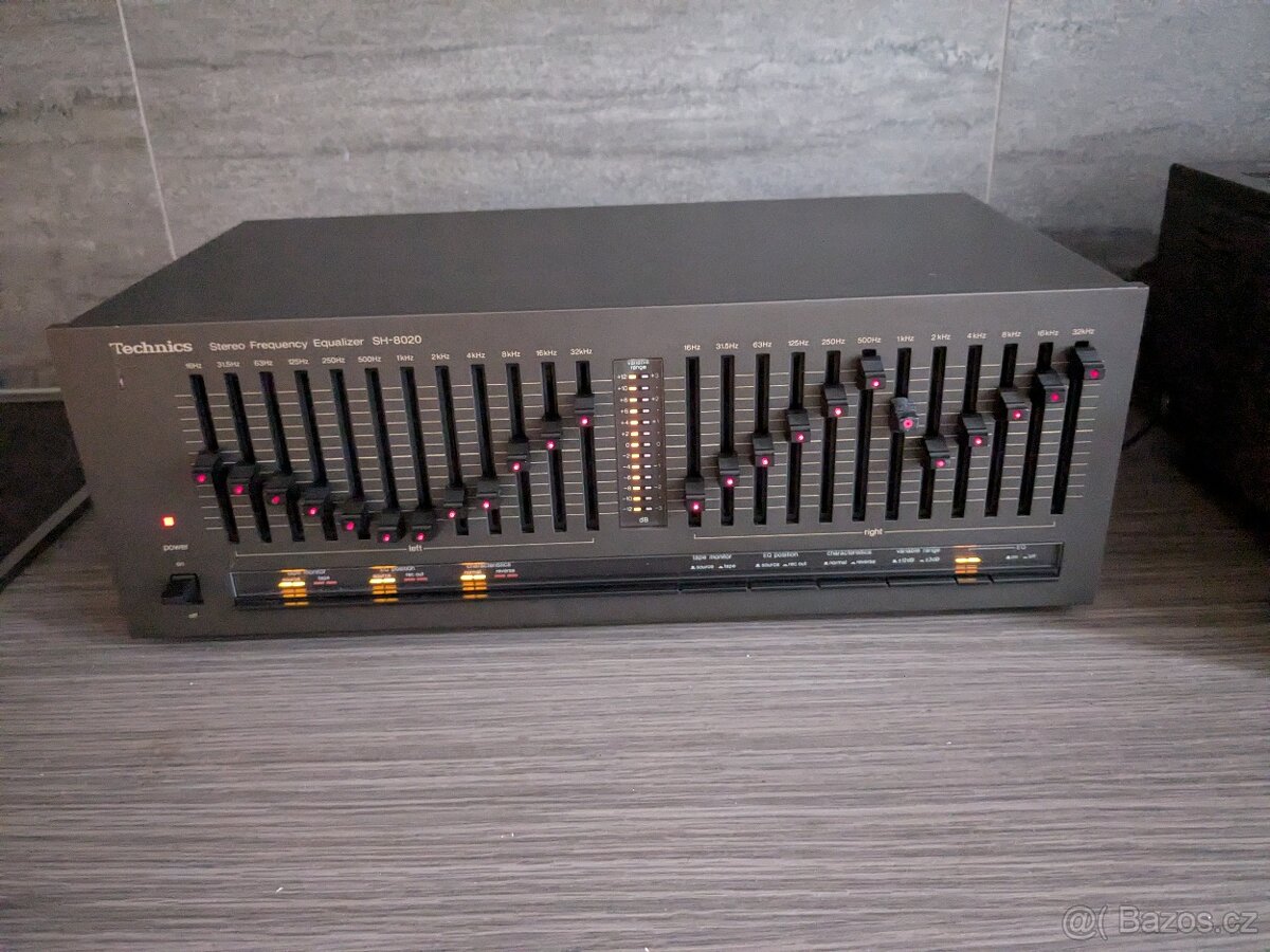 Technics deck + equalizér - 6