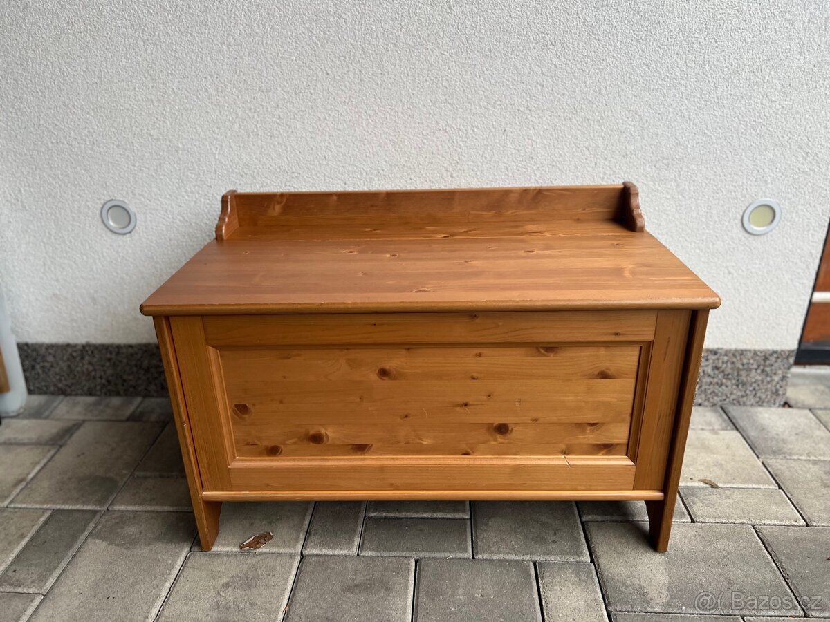 Box truhlice lavice Ikea Leksvik - 6