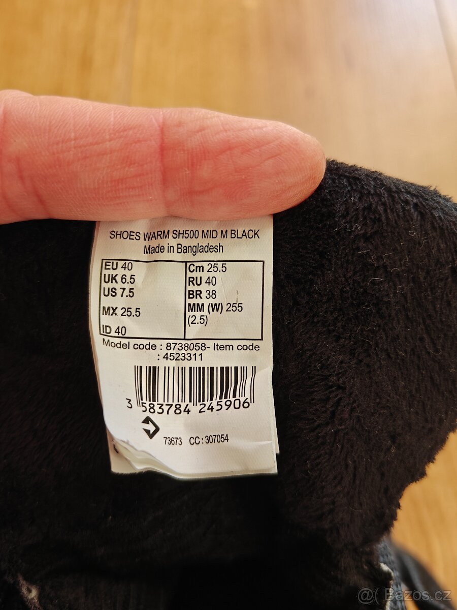 Zimní obuv vel. 40 - 6