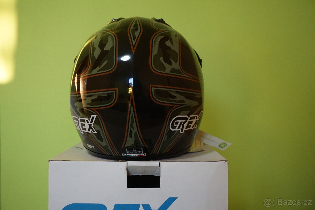 Motokrosová helma Grex C1 Dekor - nová - 6