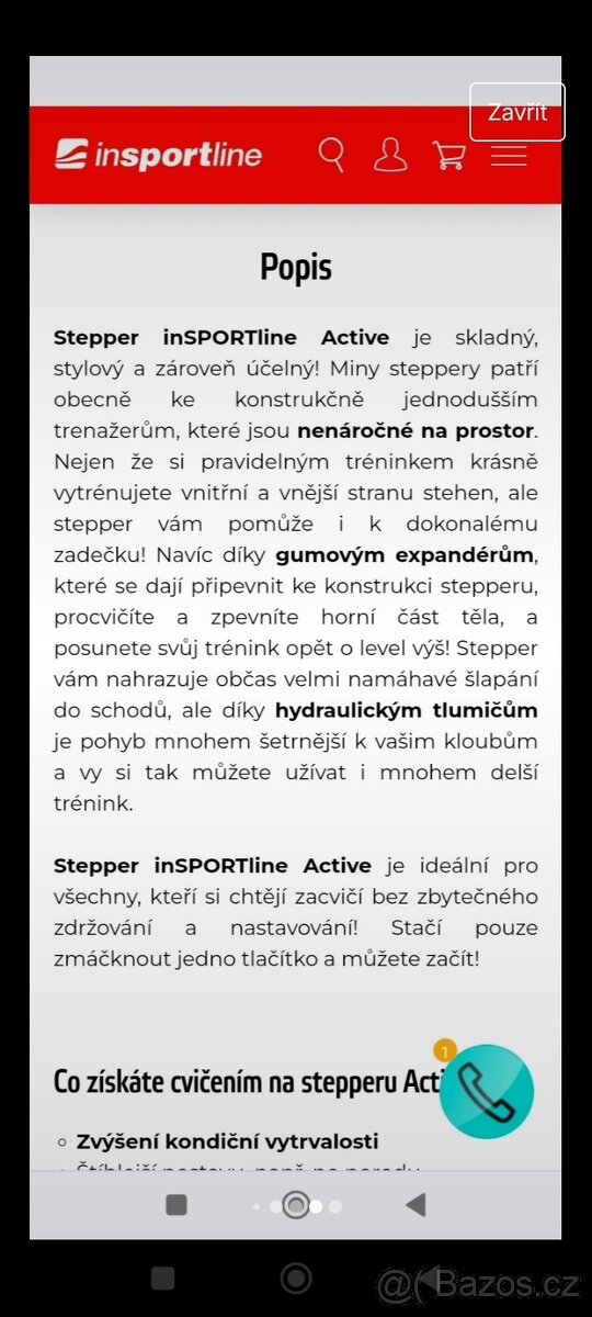 Stepper Insportline - 6