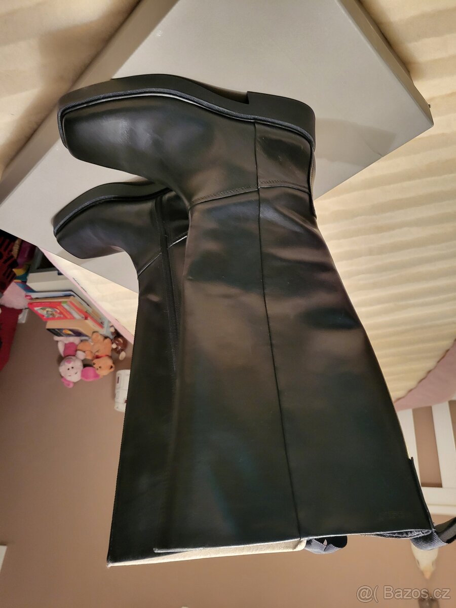 Kožené kozačky VAGABOND, vel.40 - 6