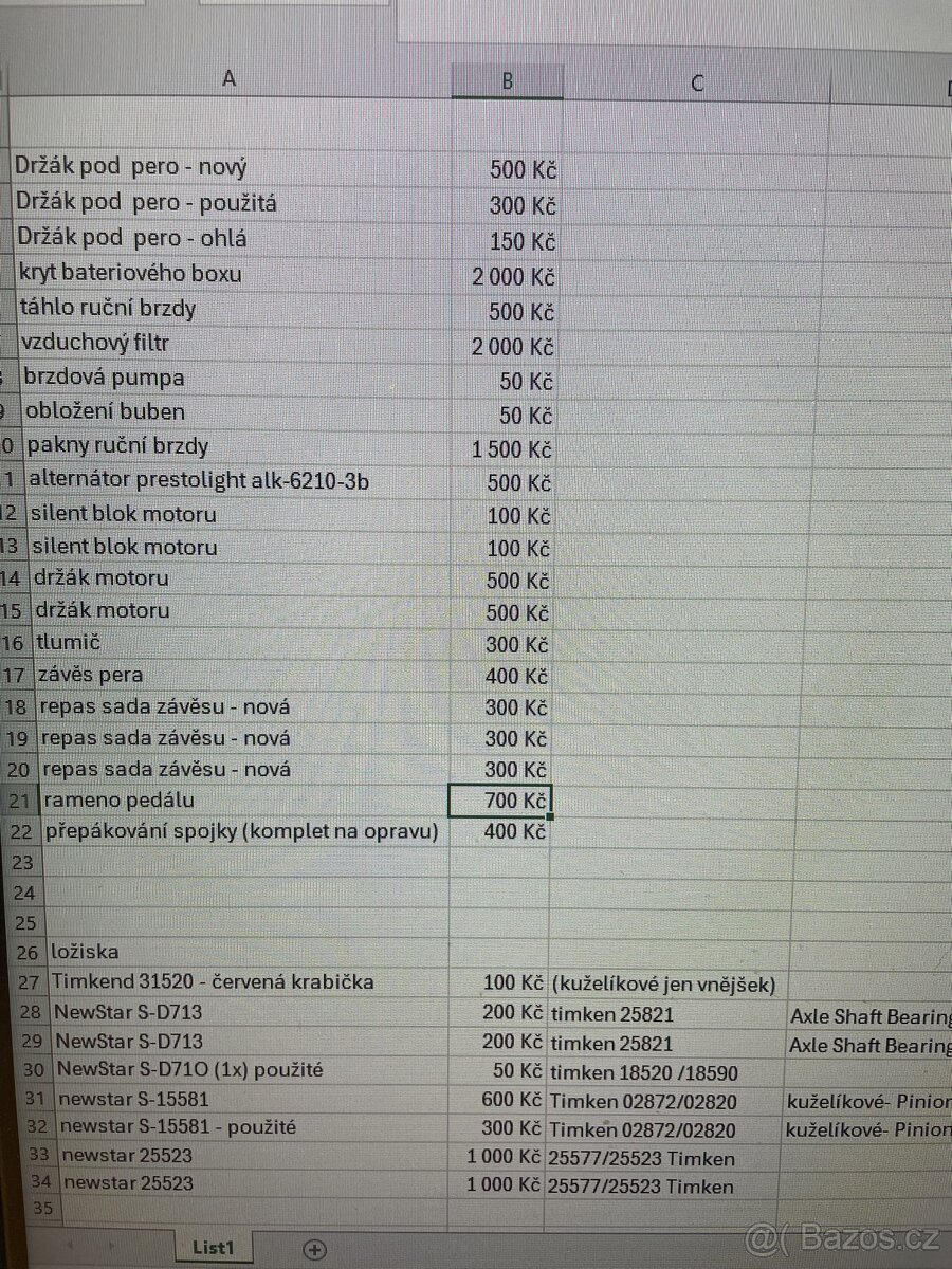 Díly Jeep M38A1 a CJ5 - 6