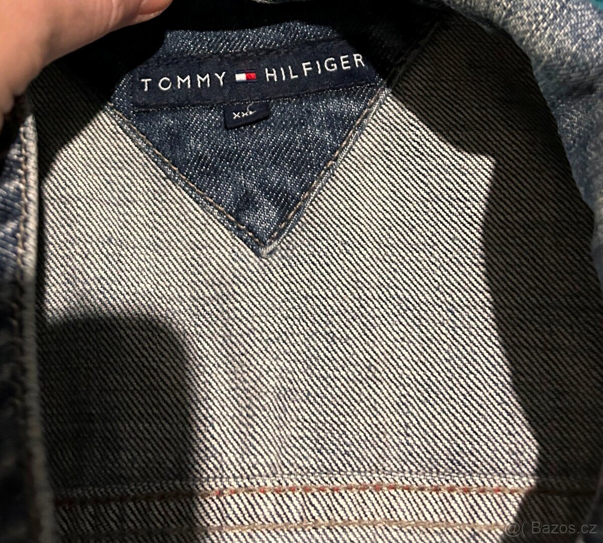 TOMMY HILFIGER STYLOVÁ JEANS BUNDA.- XXL - 6
