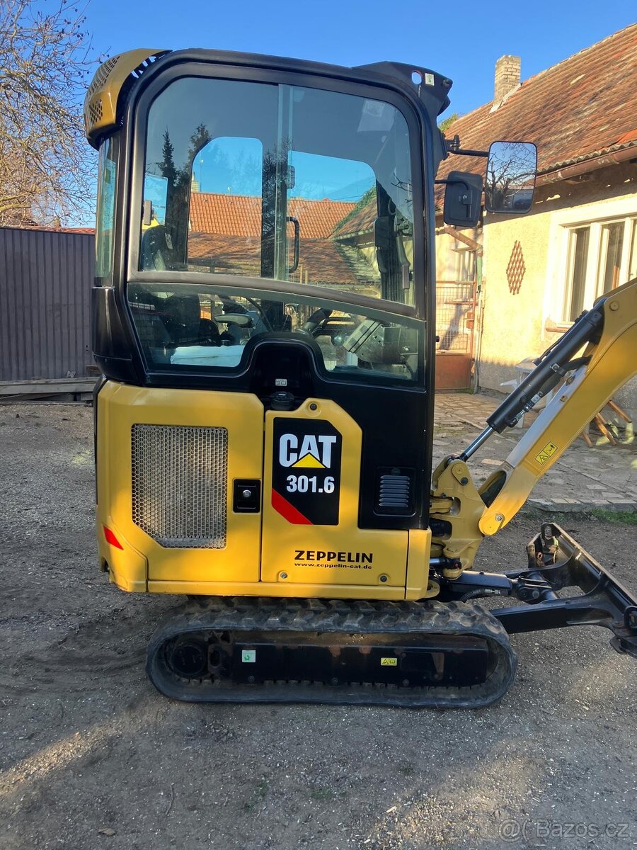 Prodám minibagr CAT 301.6 - 6