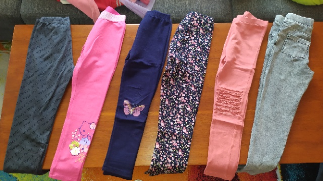 Akční CENA:Balík (skoro nové) oblečení pro holky vel.122-128 - 6