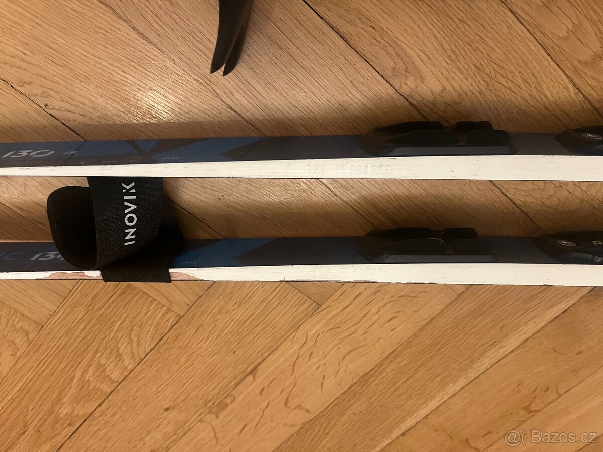Dětské běžky 130 cm - set hůlky a boty - 6