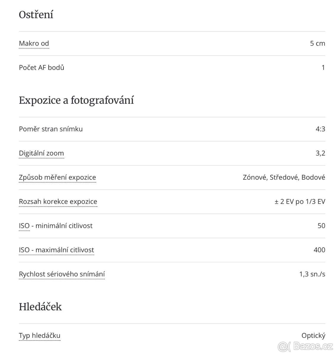 Canon PowerShot A400 - 6