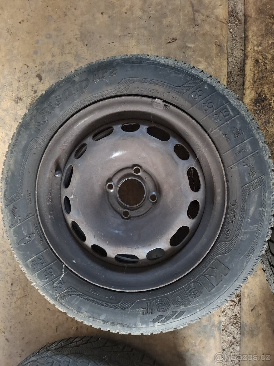 Plechové disky 15" - 6