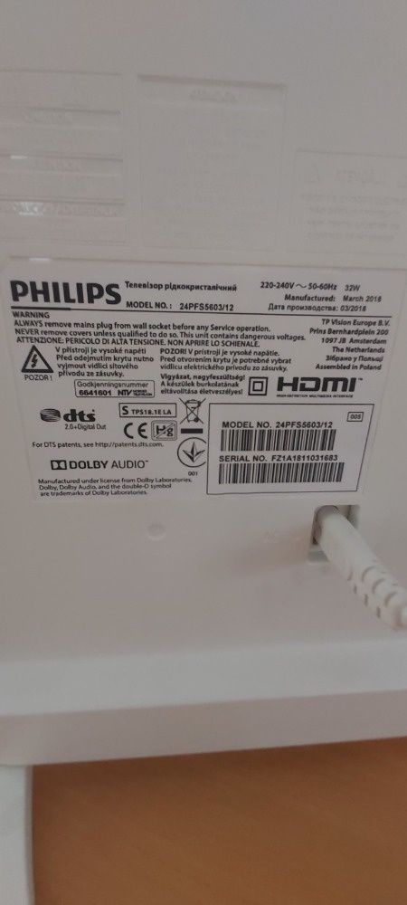 PHILIPS Ultratenký LED televizor Full HD , bílá barva - 6