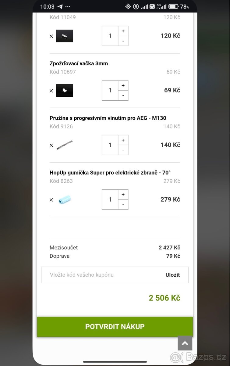 Delta Armory Silent Ops Alpha v DMR configurace airsoft - 6