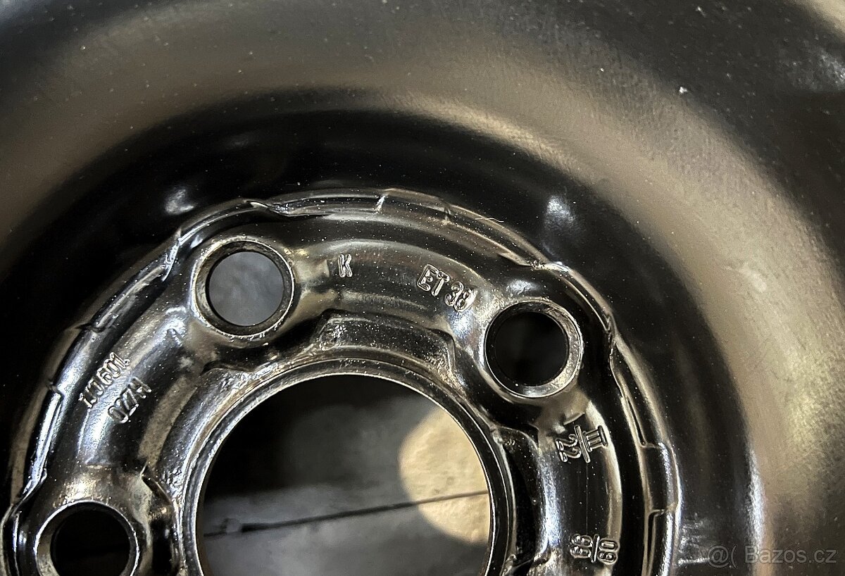 Zimní sada kol 5x100 R15, Dunlop 185/60 R15 84T, DOT4019 - 6