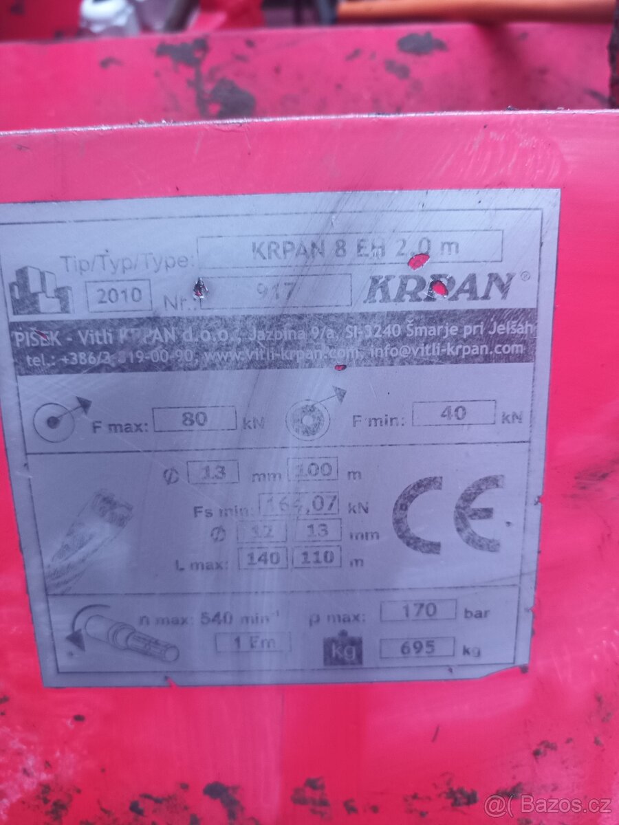 Naviják krpan 8eh - 6