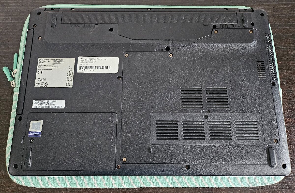 Notebook Fujitsu Lifebook A359 (CD/DVD vypalovačka) - 6