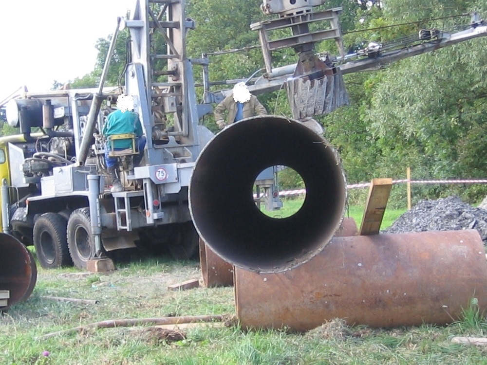 30m/1500mm vrtná souprava Calweld 6x6 T148 studny SPZ stroj - 6